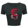 Ladies' Poly-Cotton Crop T-Shirt Thumbnail