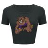 Ladies' Poly-Cotton Crop T-Shirt Thumbnail