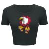 Ladies' Poly-Cotton Crop T-Shirt Thumbnail