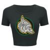 Ladies' Poly-Cotton Crop T-Shirt Thumbnail