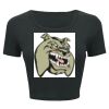 Ladies' Poly-Cotton Crop T-Shirt Thumbnail