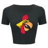 Ladies' Poly-Cotton Crop T-Shirt Thumbnail