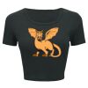 Ladies' Poly-Cotton Crop T-Shirt Thumbnail