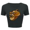 Ladies' Poly-Cotton Crop T-Shirt Thumbnail