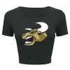 Ladies' Poly-Cotton Crop T-Shirt Thumbnail