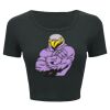 Ladies' Poly-Cotton Crop T-Shirt Thumbnail