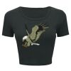 Ladies' Poly-Cotton Crop T-Shirt Thumbnail