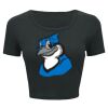 Ladies' Poly-Cotton Crop T-Shirt Thumbnail