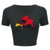 Ladies' Poly-Cotton Crop T-Shirt Thumbnail