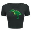 Ladies' Poly-Cotton Crop T-Shirt Thumbnail