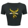 Ladies' Poly-Cotton Crop T-Shirt Thumbnail