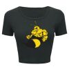 Ladies' Poly-Cotton Crop T-Shirt Thumbnail