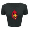 Ladies' Poly-Cotton Crop T-Shirt Thumbnail