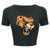 Ladies' Poly-Cotton Crop T-Shirt Thumbnail