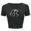 Ladies' Poly-Cotton Crop T-Shirt Thumbnail