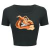 Ladies' Poly-Cotton Crop T-Shirt Thumbnail