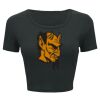 Ladies' Poly-Cotton Crop T-Shirt Thumbnail