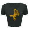Ladies' Poly-Cotton Crop T-Shirt Thumbnail