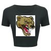 Ladies' Poly-Cotton Crop T-Shirt Thumbnail