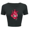 Ladies' Poly-Cotton Crop T-Shirt Thumbnail