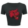 Ladies' Poly-Cotton Crop T-Shirt Thumbnail