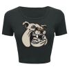 Ladies' Poly-Cotton Crop T-Shirt Thumbnail