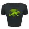 Ladies' Poly-Cotton Crop T-Shirt Thumbnail
