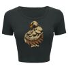Ladies' Poly-Cotton Crop T-Shirt Thumbnail
