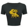 Ladies' Poly-Cotton Crop T-Shirt Thumbnail