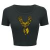 Ladies' Poly-Cotton Crop T-Shirt Thumbnail