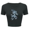 Ladies' Poly-Cotton Crop T-Shirt Thumbnail
