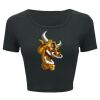 Ladies' Poly-Cotton Crop T-Shirt Thumbnail