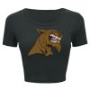 Ladies' Poly-Cotton Crop T-Shirt Thumbnail