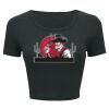 Ladies' Poly-Cotton Crop T-Shirt Thumbnail