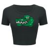 Ladies' Poly-Cotton Crop T-Shirt Thumbnail