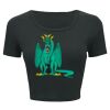 Ladies' Poly-Cotton Crop T-Shirt Thumbnail