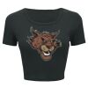 Ladies' Poly-Cotton Crop T-Shirt Thumbnail