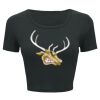 Ladies' Poly-Cotton Crop T-Shirt Thumbnail