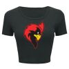 Ladies' Poly-Cotton Crop T-Shirt Thumbnail