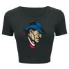 Ladies' Poly-Cotton Crop T-Shirt Thumbnail
