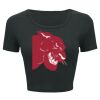 Ladies' Poly-Cotton Crop T-Shirt Thumbnail