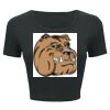 Ladies' Poly-Cotton Crop T-Shirt Thumbnail
