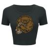 Ladies' Poly-Cotton Crop T-Shirt Thumbnail