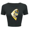 Ladies' Poly-Cotton Crop T-Shirt Thumbnail