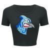 Ladies' Poly-Cotton Crop T-Shirt Thumbnail
