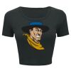 Ladies' Poly-Cotton Crop T-Shirt Thumbnail