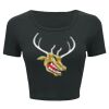 Ladies' Poly-Cotton Crop T-Shirt Thumbnail