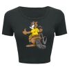 Ladies' Poly-Cotton Crop T-Shirt Thumbnail