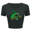 Ladies' Poly-Cotton Crop T-Shirt Thumbnail