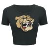 Ladies' Poly-Cotton Crop T-Shirt Thumbnail